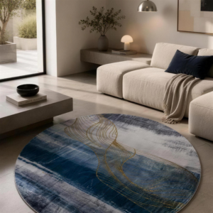 Alfombra Circular Decorativa – 180 cm — Diseño 3