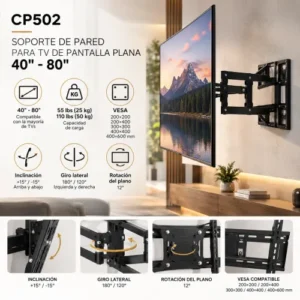 Soporte de TV 40"x80"