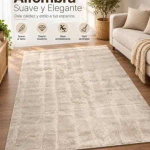 Alfombra 120X180 cisne blanco (beige)