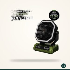 Ventilador recargable 20000 mAh