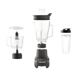 Batidora FARBERWARE 800W con frasco de vidrio 20 onzas