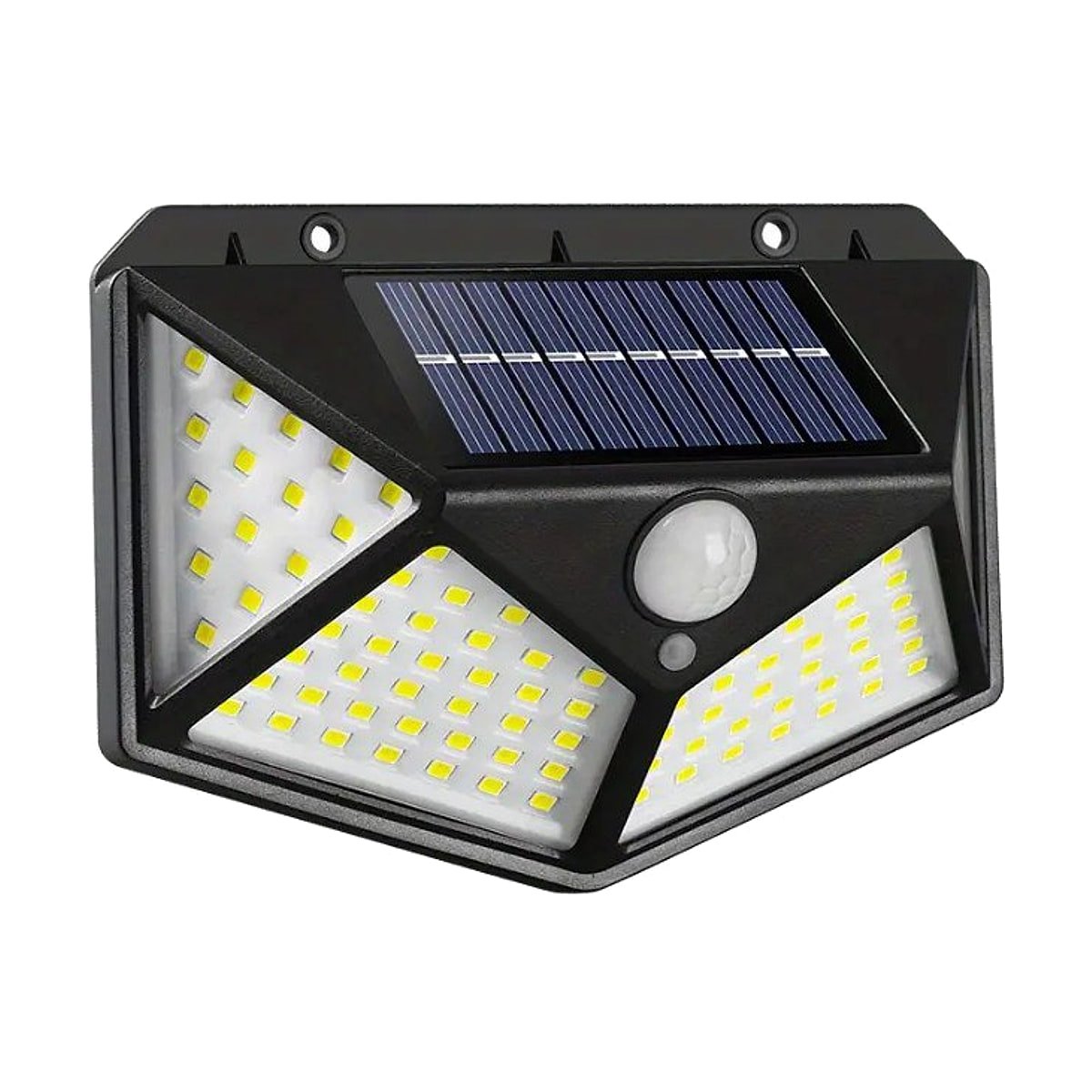 Iluminación exterior inteligente y eficiente con sensor y energía solar