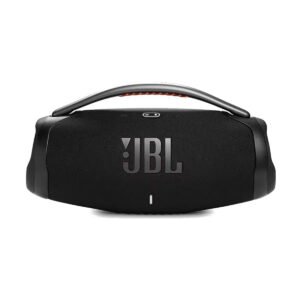 Bocina portátil JBL Boombox 3 Negro con sonido masivo y resistente al agua