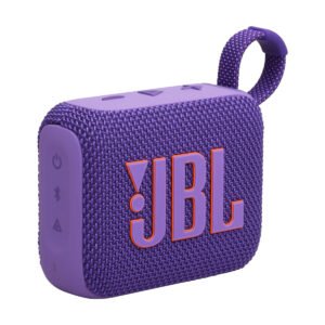 Bocina Bluetooth JBL Go 4 púrpura, portátil e impermeable