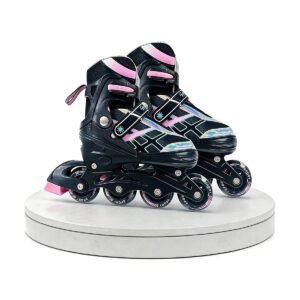 Patines Ajustables para Niños Talla L 23-26 cm con cobertura total