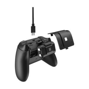 Kit de carga y juego para controles Xbox con indicador LED