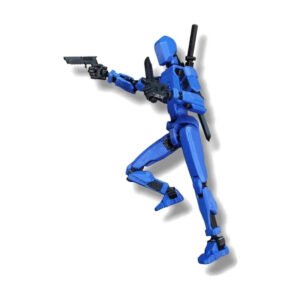 Figura articulada Dummy 13 con armamento 130x100x20 mm