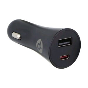 Cargador Auto PowerLab 32W USB-C + USB-A con Power Delivery