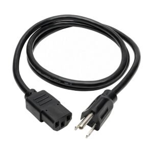 Cable de alimentación IEC C13 a NEMA 5-15P 1.8 metros
