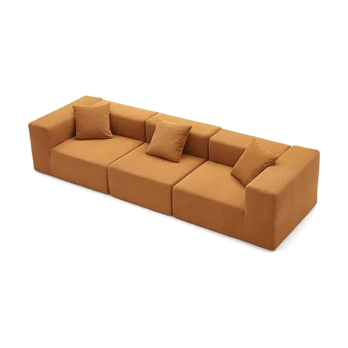 Mueble 3 Plazas sofá tapizado cómodo y resistente