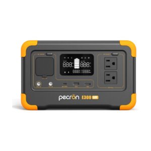 Estación de energía PECRON E300LFP 288Wh portátil con pantalla digital
