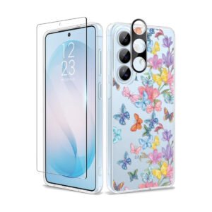 Case para Samsung Galaxy S26 Plus Fantasy Butterfly diseño floral y protección
