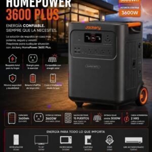 Estación de energía Jackery Explorer 3600 Plus (3584 Wh)