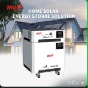 Inversor todo en uno Must 3 kW con 7 kWh