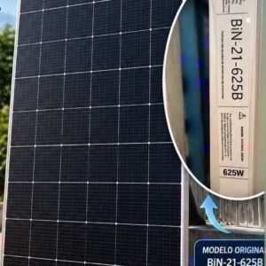 Panel solar 625 W bifacial (BIN)