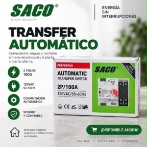 Transfer automático SACO 110 V