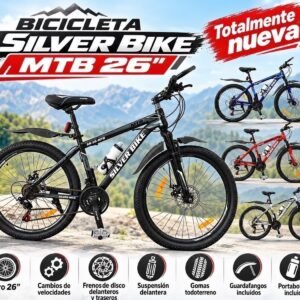 Bicicleta Silver Bike MTB 26"