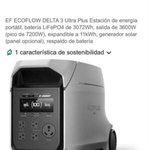 Estación de energía EcoFlow Delta 3 Ultra Plus