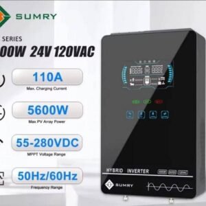 Inversor solar Sumry 4000 W híbrido 110 V