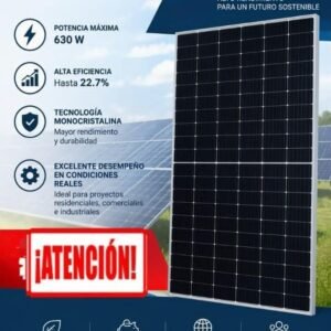 Panel solar Horay 630 W