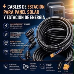 Cable solar 10 m royal cord calibre 10 (MC4 / XT60i)