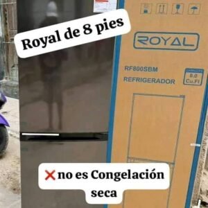 Refrigerador Royal 8 pies (congelador abajo)