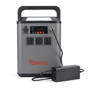 Estación de energía GWELL con 3 tomas de 110 V