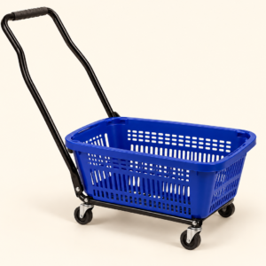 Carrito de compra con ruedas
