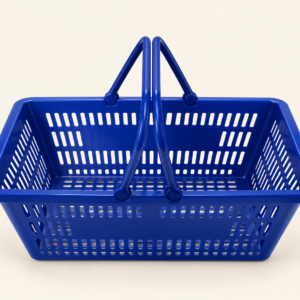Cesta de compra con asas