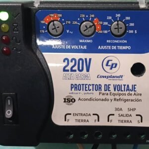 Protector de voltaje 220 V alta carga para aire acondicionado