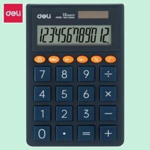 Calculadora portátil 12 dígitos, azul