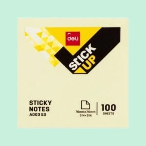 Notas Adhesivas de Papel 76×76mm (3''×3'') 100 Hojas · paquete de 12