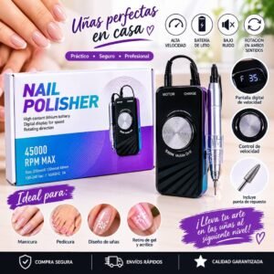 Máquina para uñas acrílicas recargable (torno de manicura)