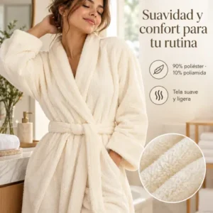 Albornoz (talla L) beige
